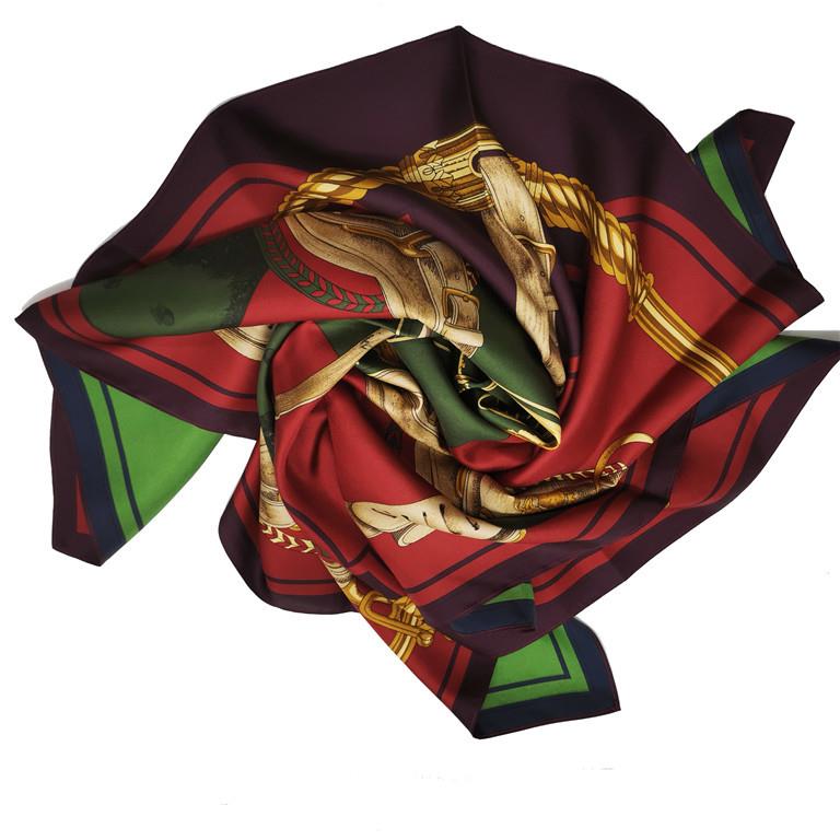 silk twill scarf40